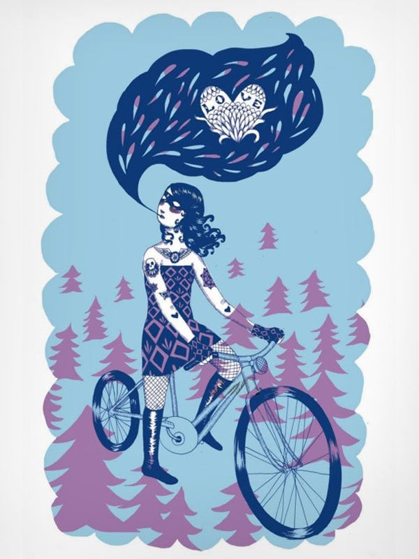 Image of Jennifer Parks "Bicycle Love"