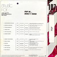 Image 2 of Jacky Giordano – Pop In... Devil's Train (Montparnasse 2000 – MP 107 France - 1971)