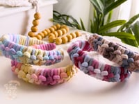 Image 1 of RTS Multicolor Jaymes Plush Headbands