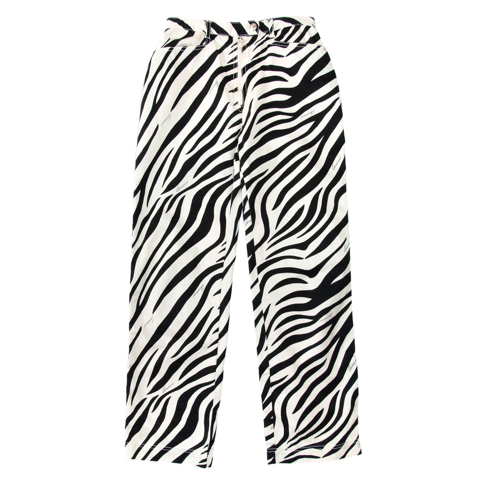 Image of Gucci by Tom Ford 1996 Zebra Trousers