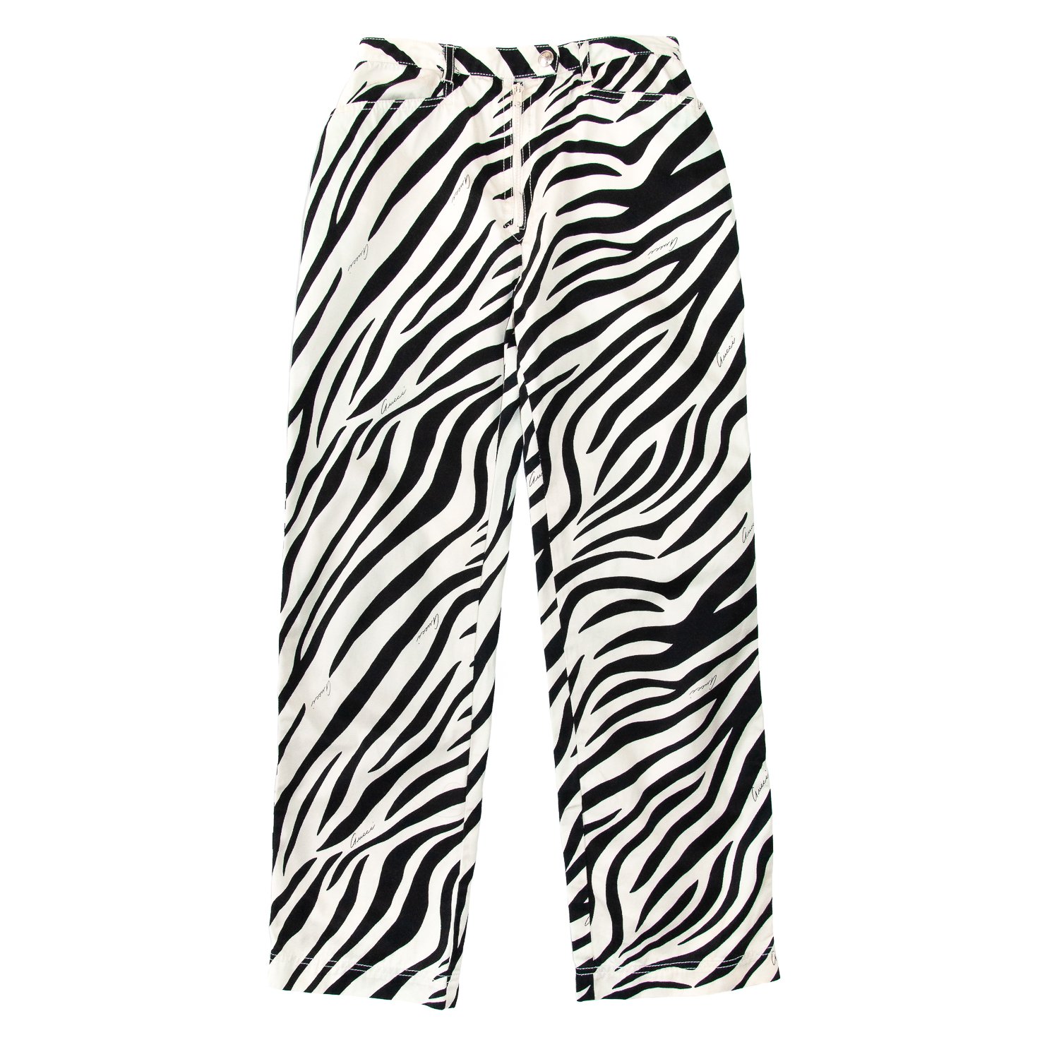 Image of Gucci by Tom Ford 1996 Zebra Trousers