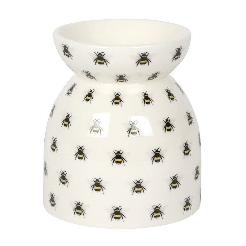 White Ceramic Bee Wax Burner