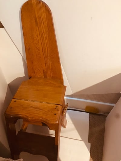 Image of VINTAGE LADDER CHAIR