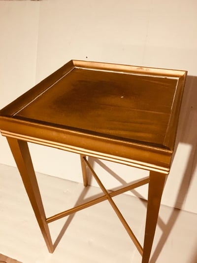Image of VINTAGE CARD TABLE