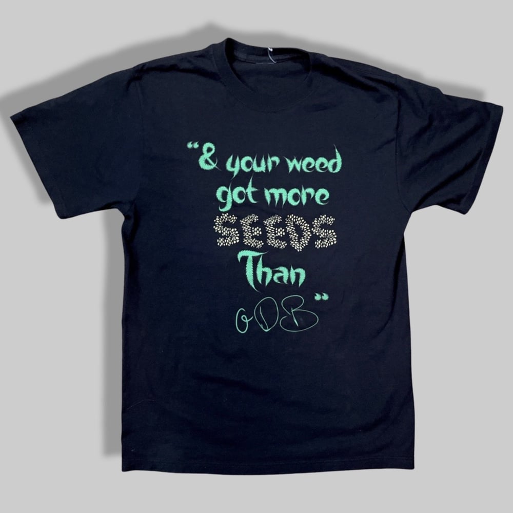 Tee: Redman - “& Your Weed Got More Seeds Than ODB” Wu-Tang Clan Size: L T-Shirt