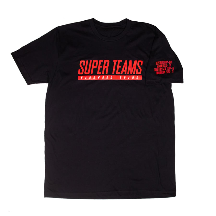 Image of SUPER TEAMS SAMPLE TEE