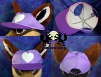 Image 3 of Custom Fursuit Hat/Snapback/Baseball Cap/Dad Hat