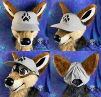 Image 1 of Custom Fursuit Hat/Snapback/Baseball Cap/Dad Hat