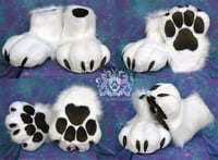 Image 3 of Custom Fursuit Feet Paws