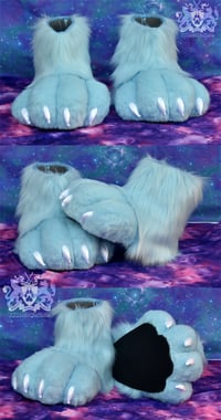 Image 4 of Custom Fursuit Feet Paws