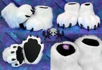 Image 5 of Custom Fursuit Feet Paws