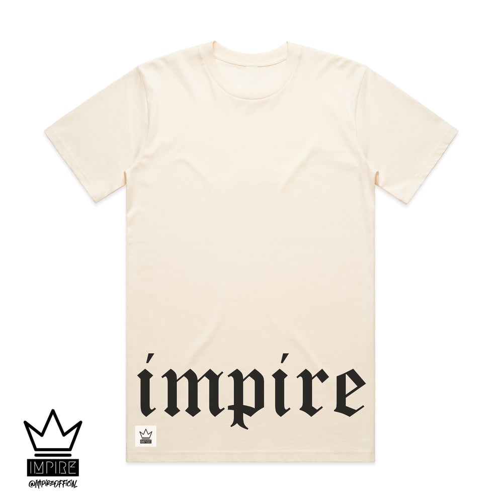 Image of 'OLD ENGLISH' T-SHIRT (ECRU) 