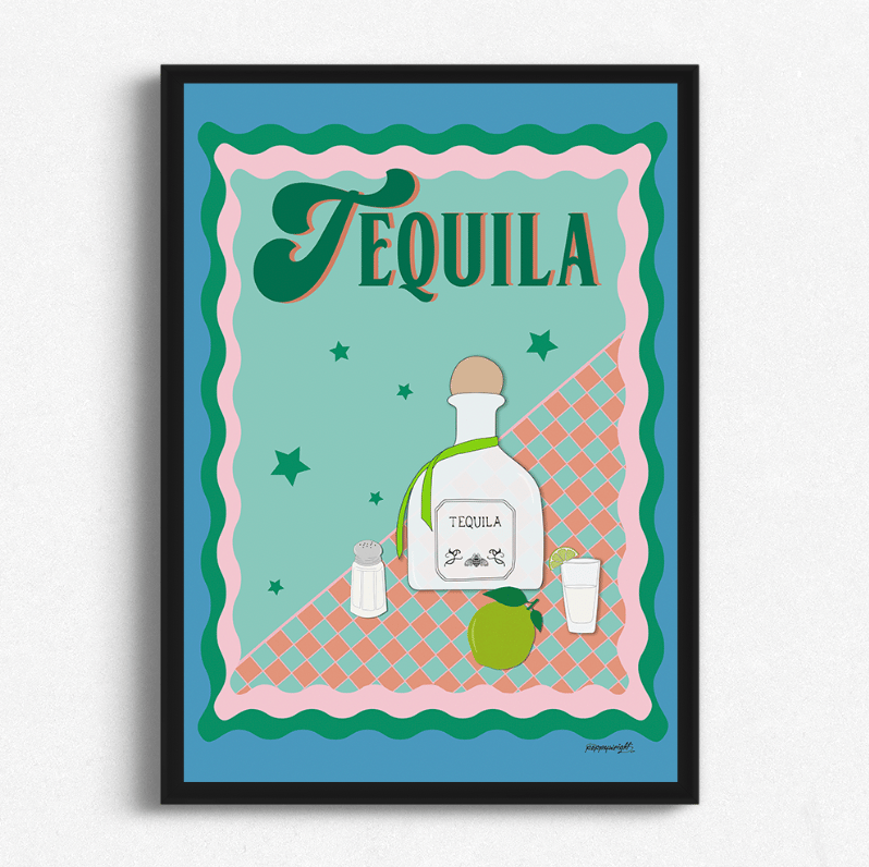 eksil Plateau Tyr Tequila Print | Poppy Illustrates