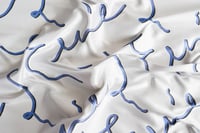Image 1 of Olympia Azure Fabric