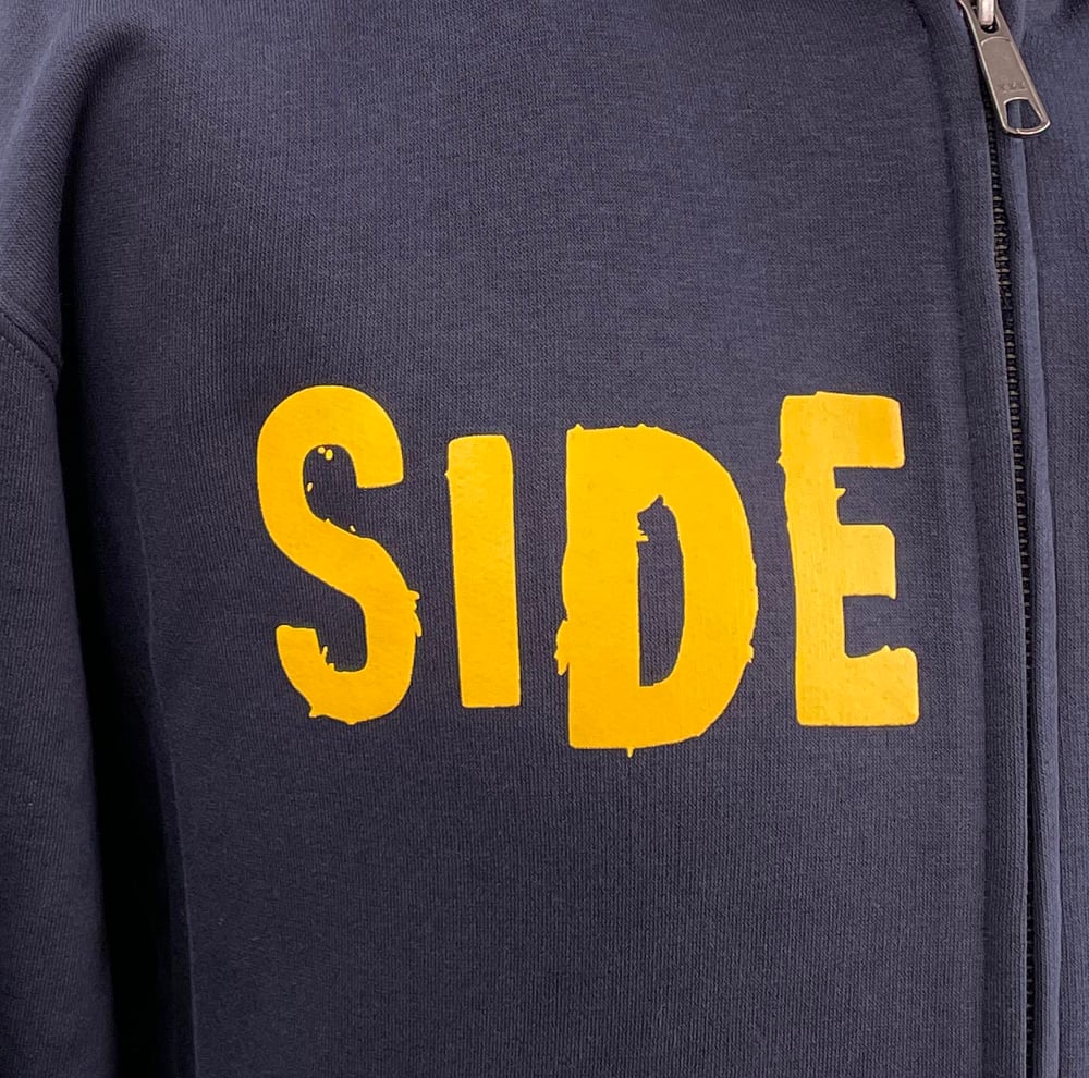 Image of Zip Hooded Sweat - NAVY - LAST FEW