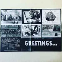 Image 4 of GREETINGS FROM SWEDEN "Quarantined Hardcore Vol 1" LP