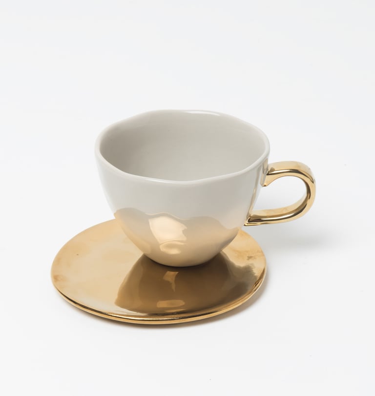 GRANDE TASSE GOOD MORNING GRIS TAUPE, URBAN NATURE CULTURE Image 2
