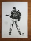 GEORGE MICHAEL (WHAM!) “Faith” screenprint
