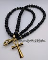Black Jasper Ankh Necklace.