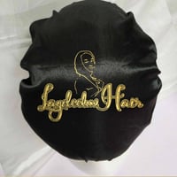 Image 1 of Laydeeluv Hair Logo Bonnet