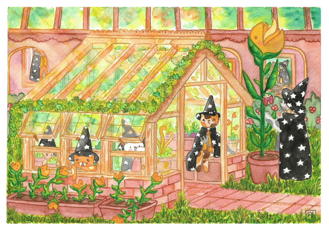 Meowgical Greenhouse