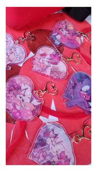 Image 3 of Encased Hearts: Hazbin Hotel Charms