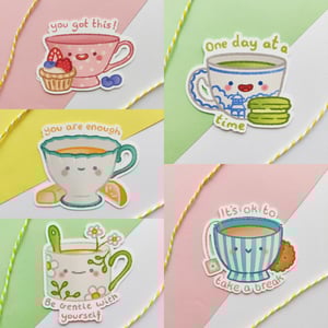 Positivi-tea - Sticker Singles