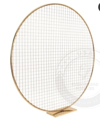 Image 1 of Shinny gold net backdrop 