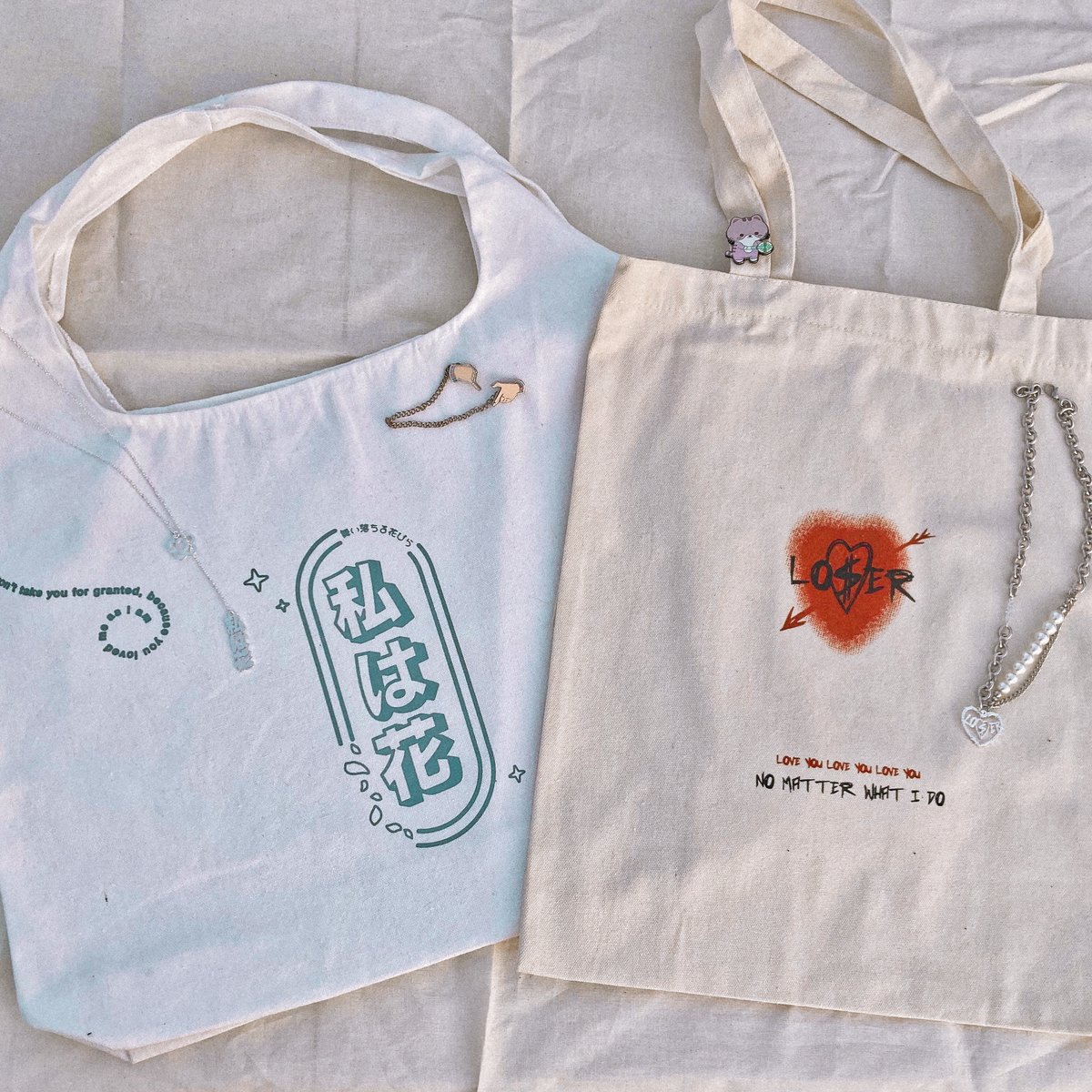 TXT and SVT Tote Bags