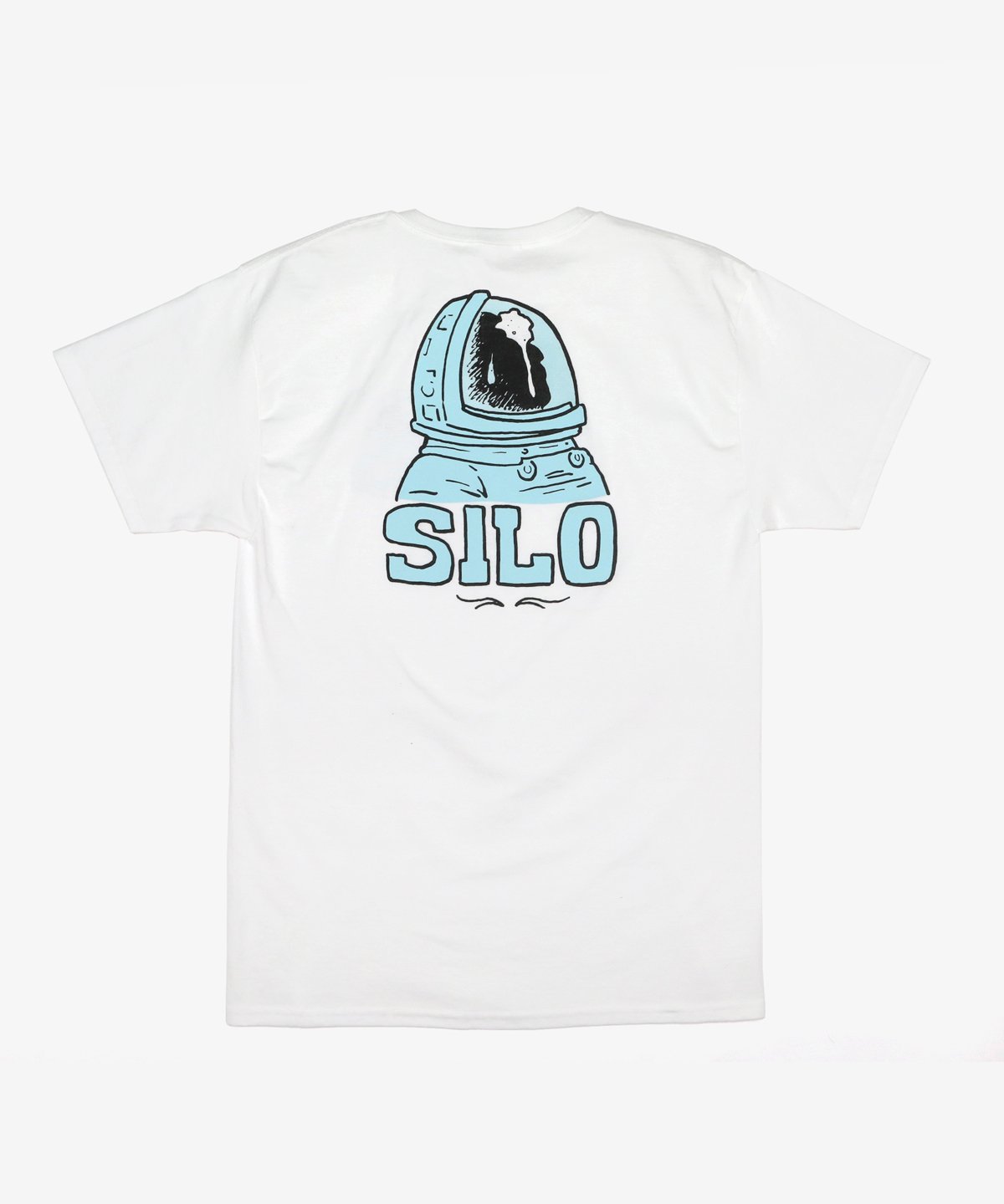 Image of SILO_SPACE PIGEON TEE (TODD FRANCIS) :::WHITE:::