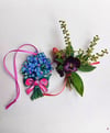 'Forget Me Not' Hanging Wooden Decoration by Amy Swann