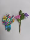 'Posy' Hanging Wooden Decoration by Amy Swann