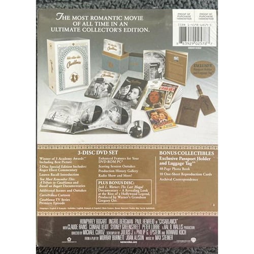 Casablanca Ultimate Collector's Edition DVD Set