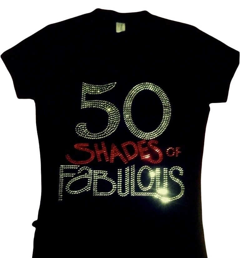 Image of 50 SHADES OF FABULOUS BLING TEE