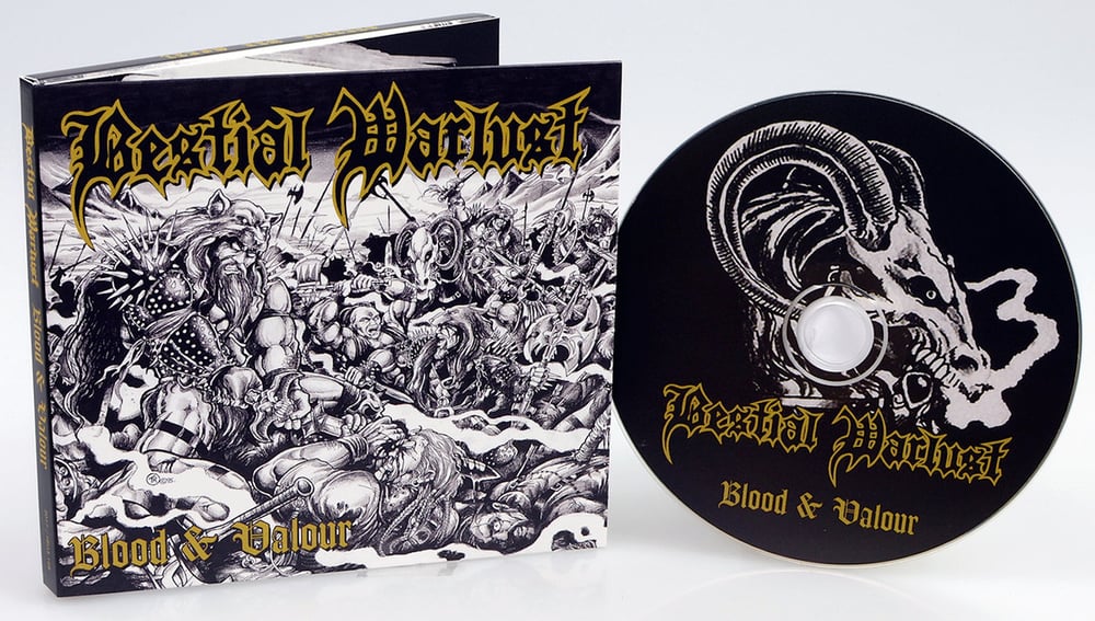 BESTIAL WARLUST - BLOOD AND VALOUR (DELUXE DIGIPAK) WITH BONUS TRACK