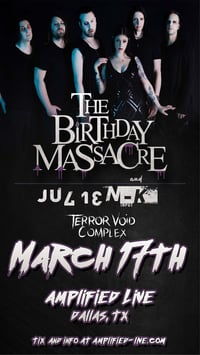 The Birthday Massacre Presale Tickets 