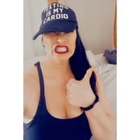Image 2 of Texting Is My Cardio Baseball Cap