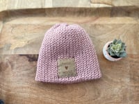 Image 3 of Hello World 0-3 Month Baby Beanie