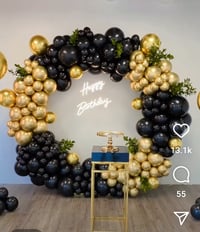 Circle Balloons design 