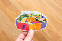 Image 2 of Taiwan Railways TRA Bento Vegetarian | Sticker | Print