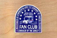 USPS Fan Club Sticker