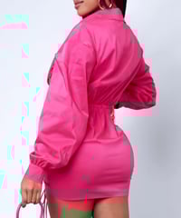 Image 2 of Button Up Mini Dress