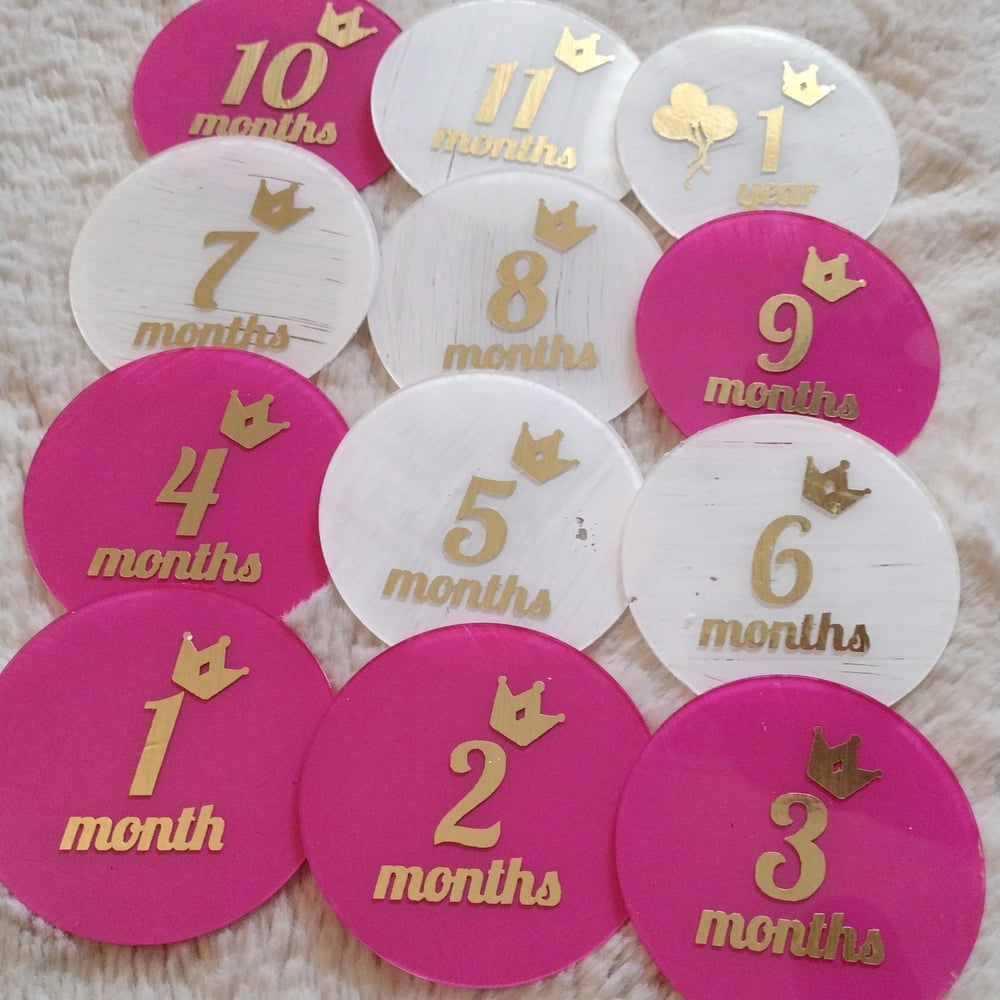 Image of Monthly Milestone Discs