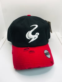 Image 1 of SB Dad Hat Blk/Red