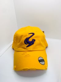 Image 1 of SB Dad Hat Gold/Prple