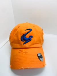 Image 1 of SB Dad Hat Orange/Royal