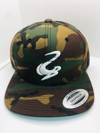 Image 1 of SB Snapback Camo/White