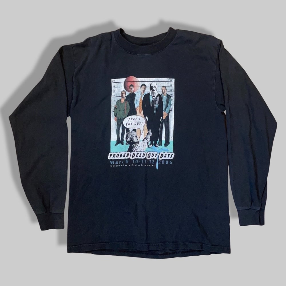 Tee: Frozen Dead Guy Days 2006 Long Sleeve T-shirt Size: Fix