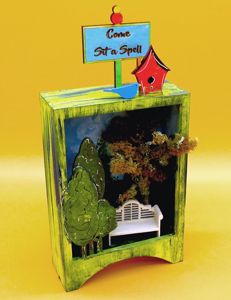 Image of Woodland Shadow Box Kit