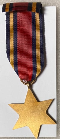 Image 2 of WW2 (British) Burma Campaign Star - Authentic Issue